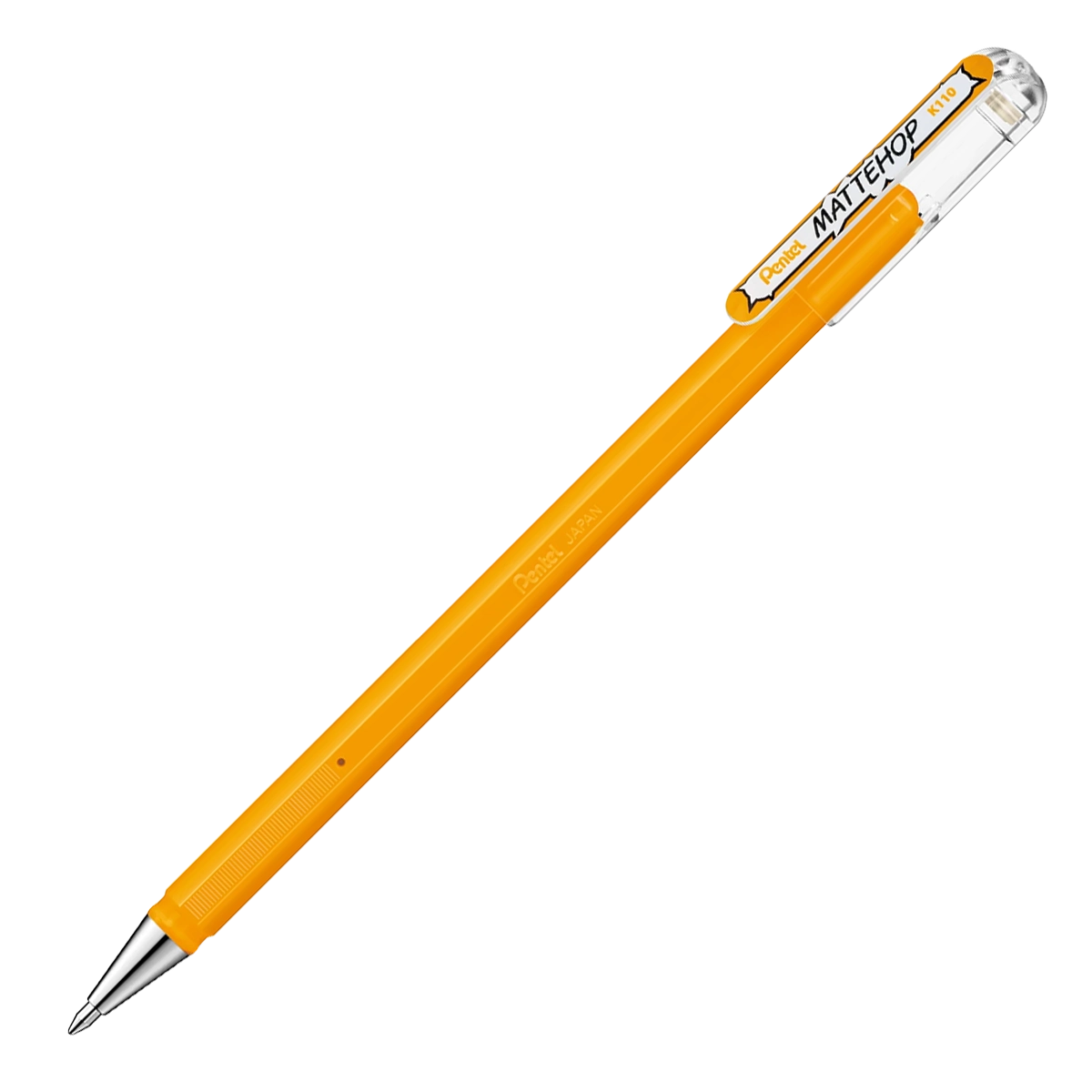 PENTEL Mattehop Gel 1.0mm Yellow Orange