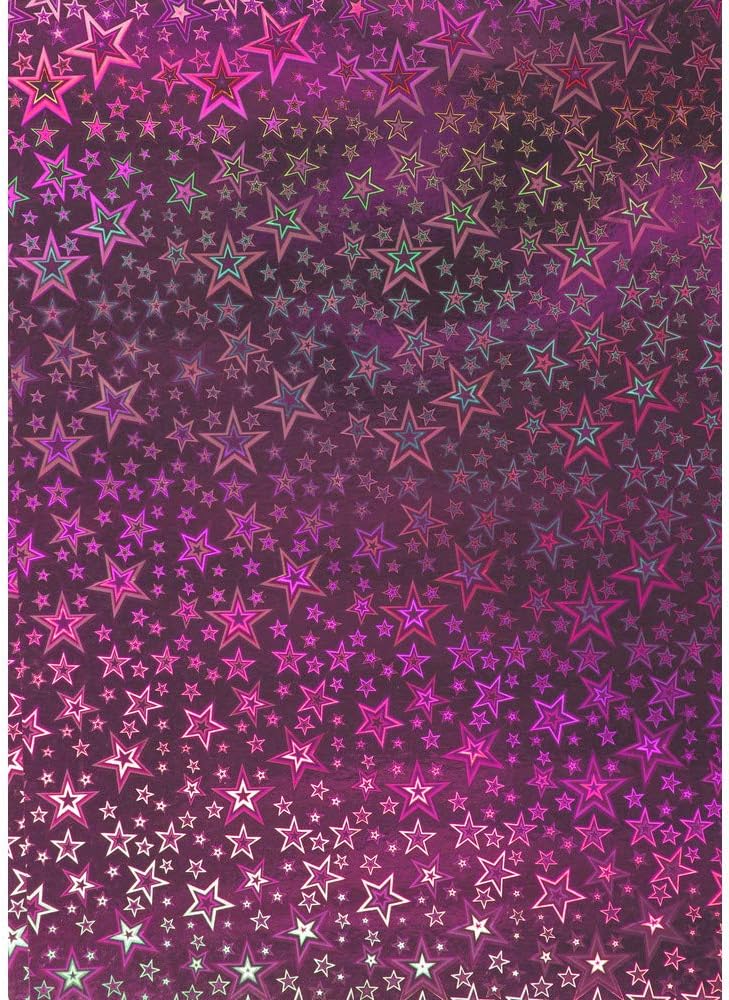 CLAIREFONTAINE Holographic Cardboard 230g 35x50cm 10s