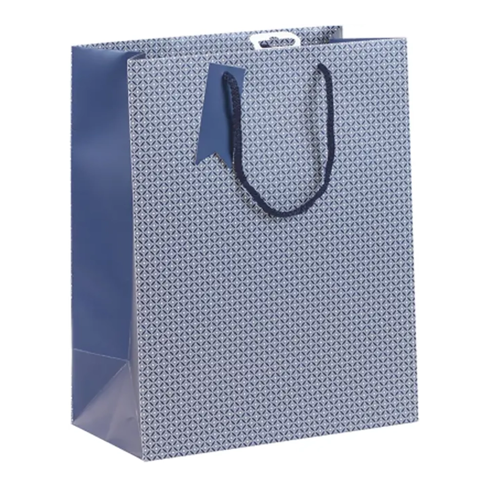 CLAIREFONTAINE Gift Bag Large 26.5x14x33cm Men In Blue