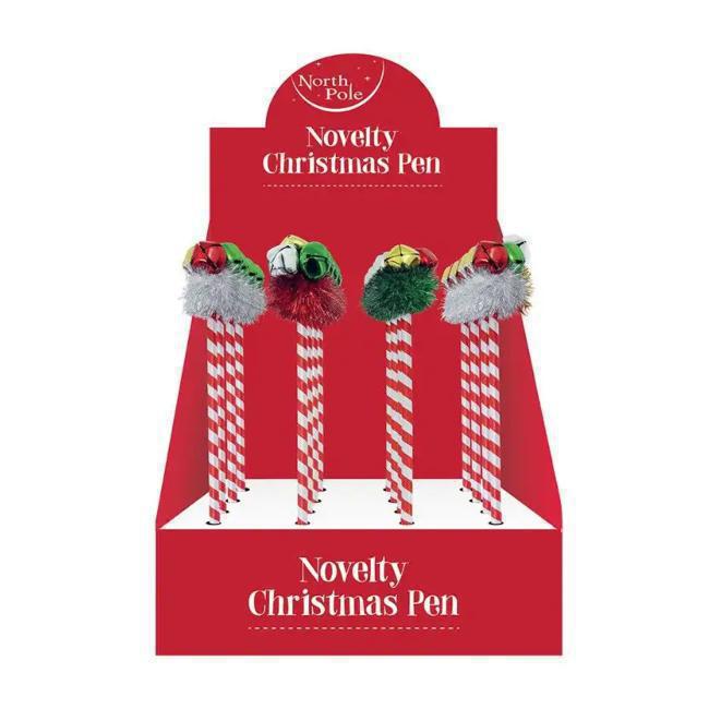 CLAIREFONTAINE Pens Christmas with Bell Assortment