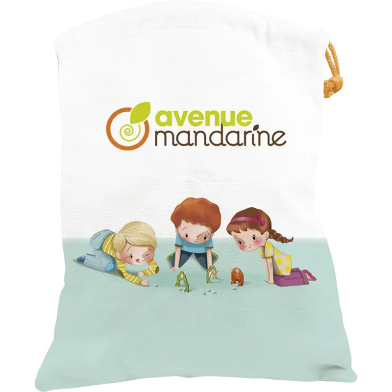 AVENUE MANDARINE Marbles Bag