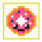AVENUE MANDARINE Graffy Pixel Kawaii Sweets