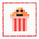 AVENUE MANDARINE Graffy Pixel Kawaii Sweets