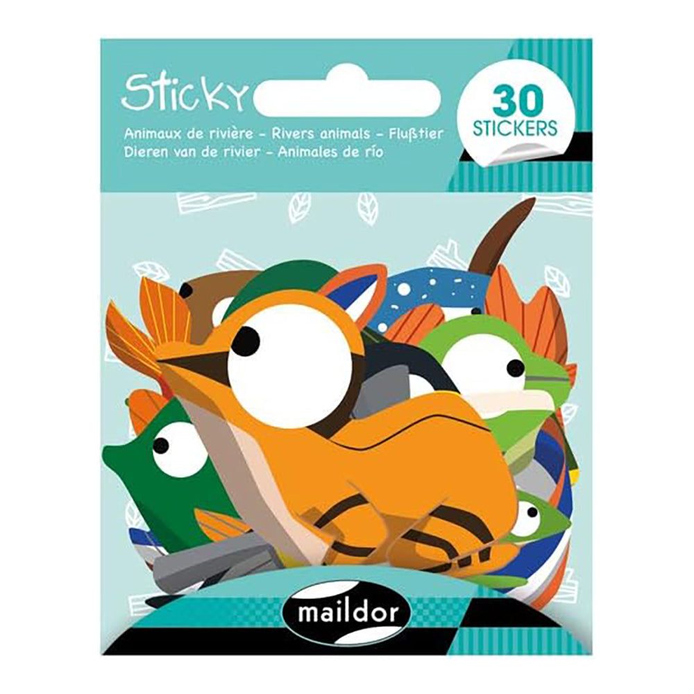 MAILDOR Deco Stickers Sweety River Animals 4s