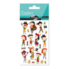 MAILDOR 3D Stickers Cooky Pirates 1s