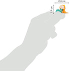 MAILDOR 3D Stickers Cooky Princesses 1s