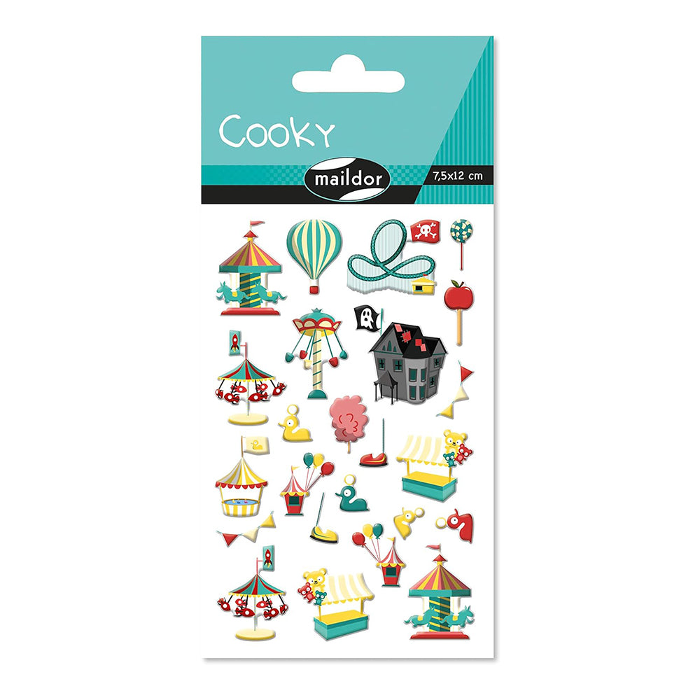 MAILDOR 3D Stickers Cooky Funfair 1s