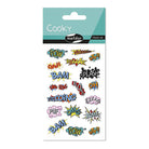 MAILDOR 3D Stickers Cooky Onomatopoeia 1s