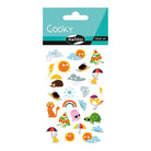 MAILDOR 3D Stickers Cooky Weather 1s