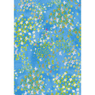 DECOPATCH Paper:Blue 499 Pond Flowers