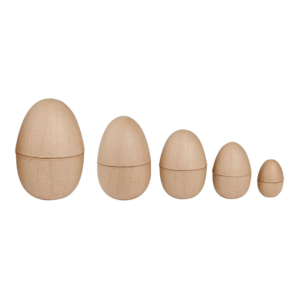 DECOPATCH Objects:Boxes-Assortment of 5 Egg Boxes