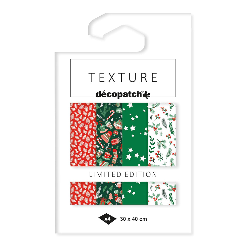 DECOPATCH Texture Collection 4s Xmas Cosy