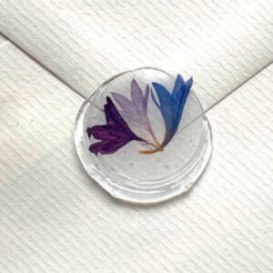 JACQUES HERBIN Wax Accessories-Dried Flowers Conflower Petals Blue-Purple