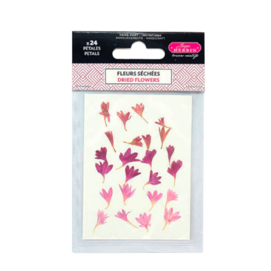 JACQUES HERBIN Wax Accessories-Dried Flowers Cornflower Petals Pink