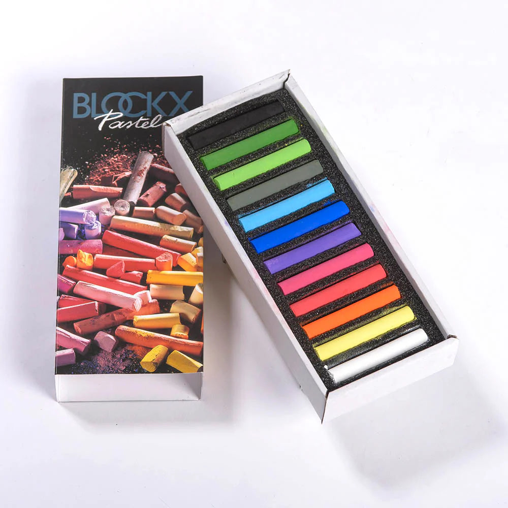 BLOCKX Pastels Cardboard Box Set of 12