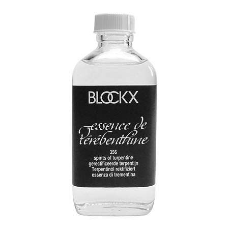 BLOCKX Turpentine Spirit Glass Container 500ml