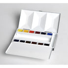BLOCKX Artists' Watercolour Jewel Metal Box Half Pan 1.5ml Set of 12
