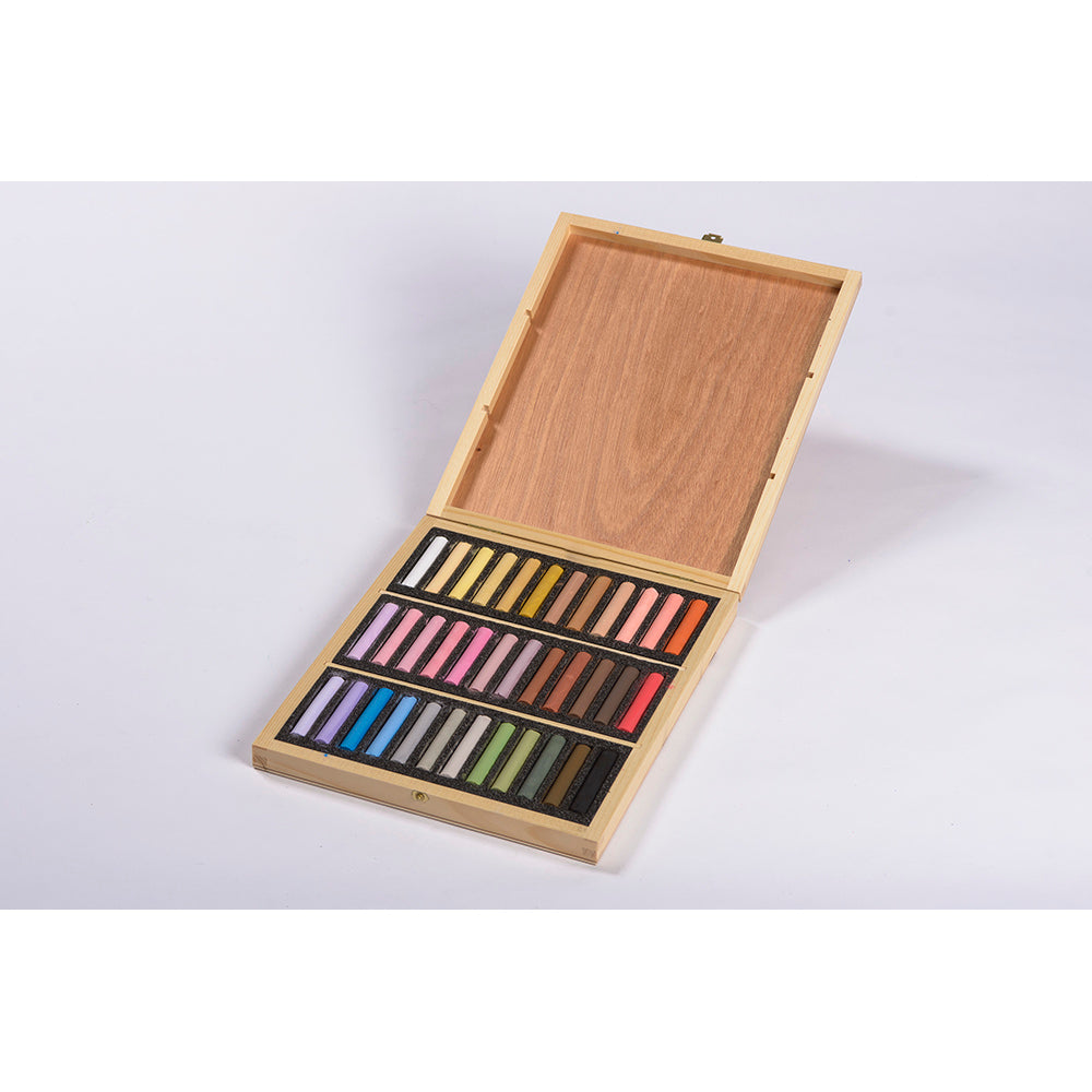 BLOCKX Pastels Wooden Box Set of 36 Portrait