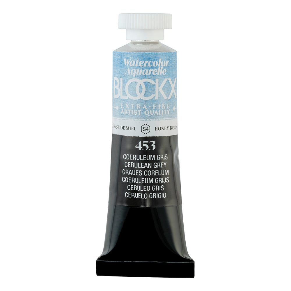 BLOCKX Artists' Watercolour Tube 15ml Cerulean Grey