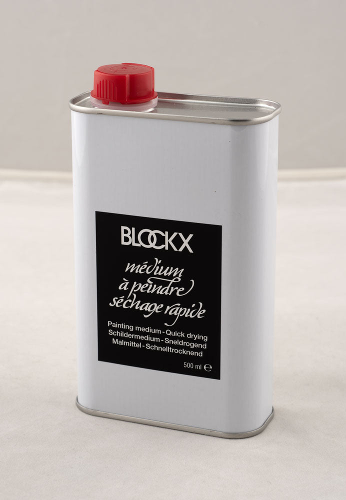 BLOCKX Painting Medium Quick Drying Metal Container 250ml