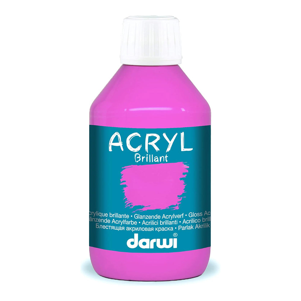 DARWI Acryl Glossy 250ml Pink