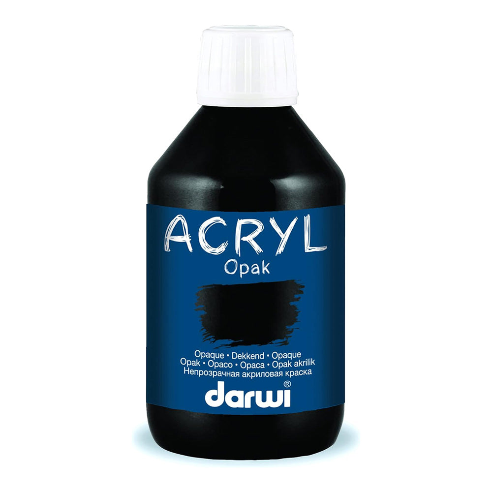 DARWI Acryl Opak 250ml Black