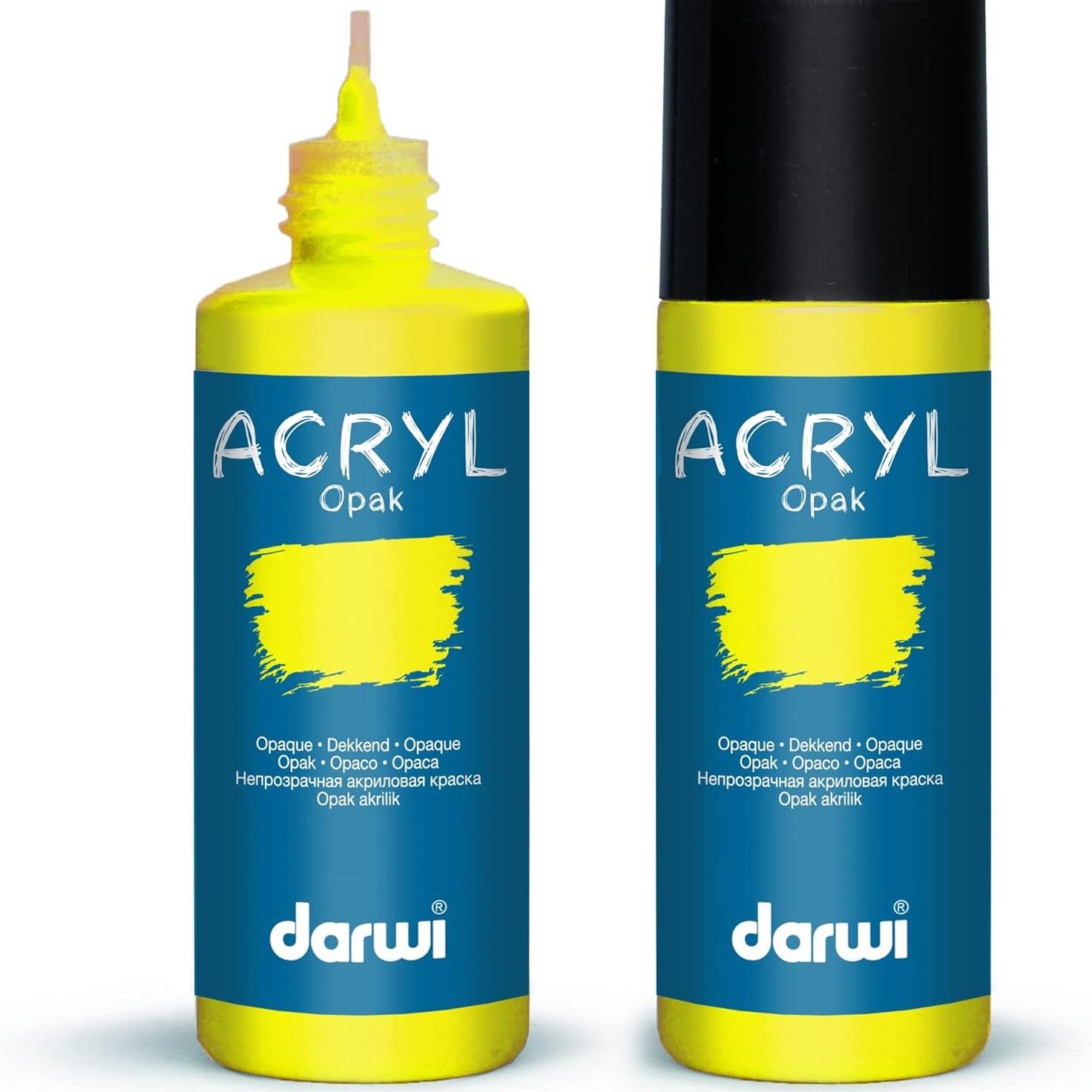 DARWI Acryl Opak 80ml Lemon Yellow