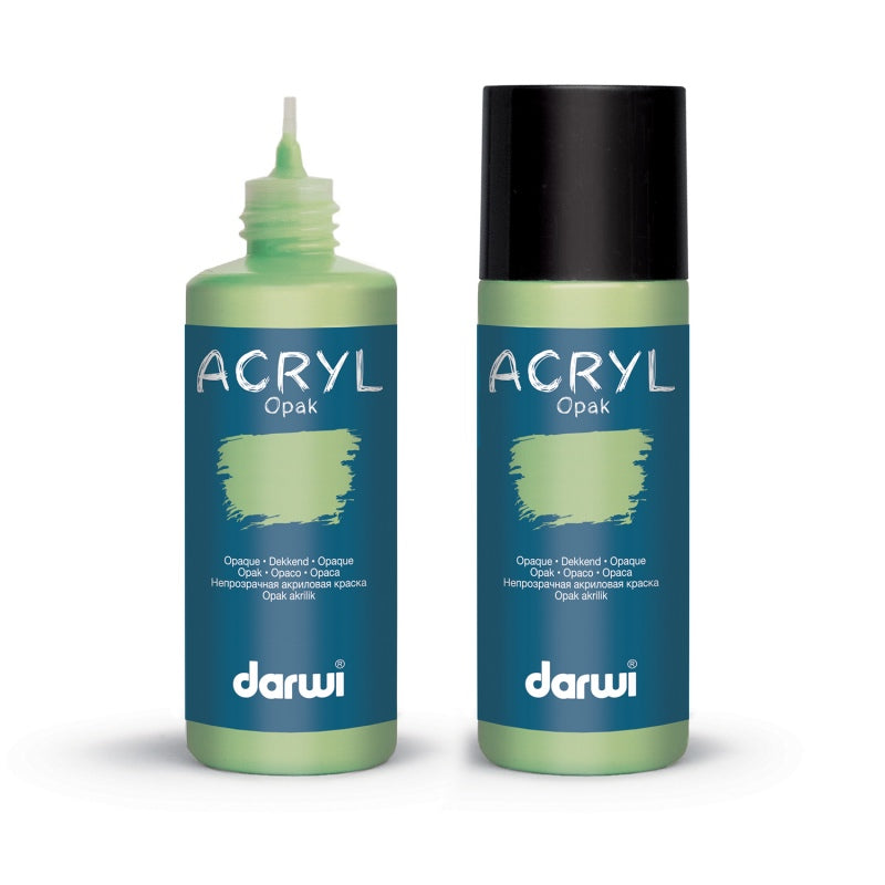 DARWI Acryl Opak 80ml Pastel Green