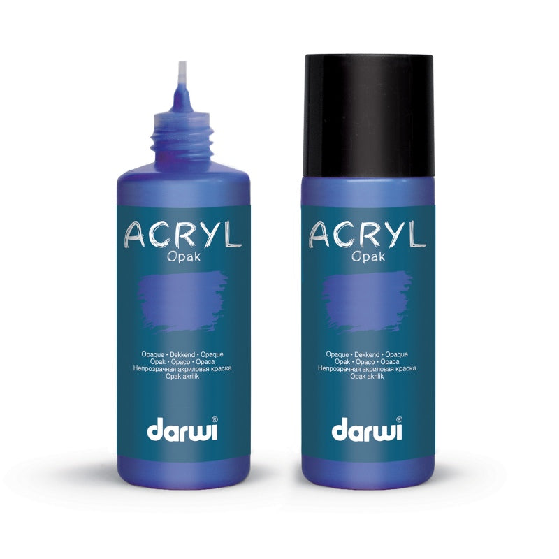 DARWI Acryl Opak 80ml Ultramarine Blue