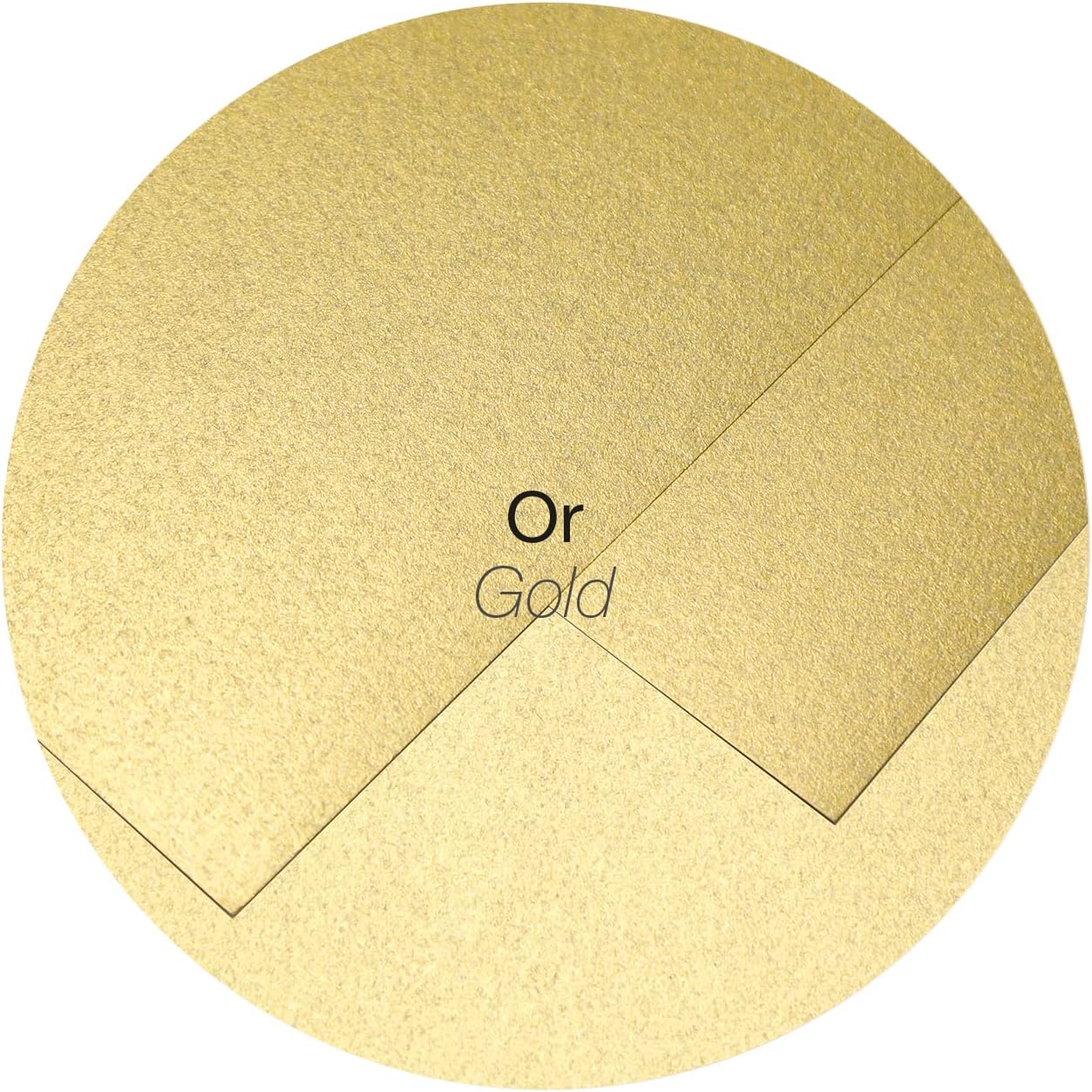 POLLEN Iridescent Envelopes 120g 110x220mm Gold 20s