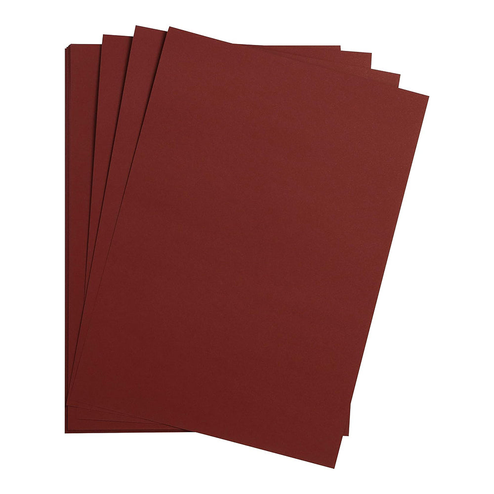 CLAIREFONTAINE Maya Coloured Paper A4 185g 25s Burgundy