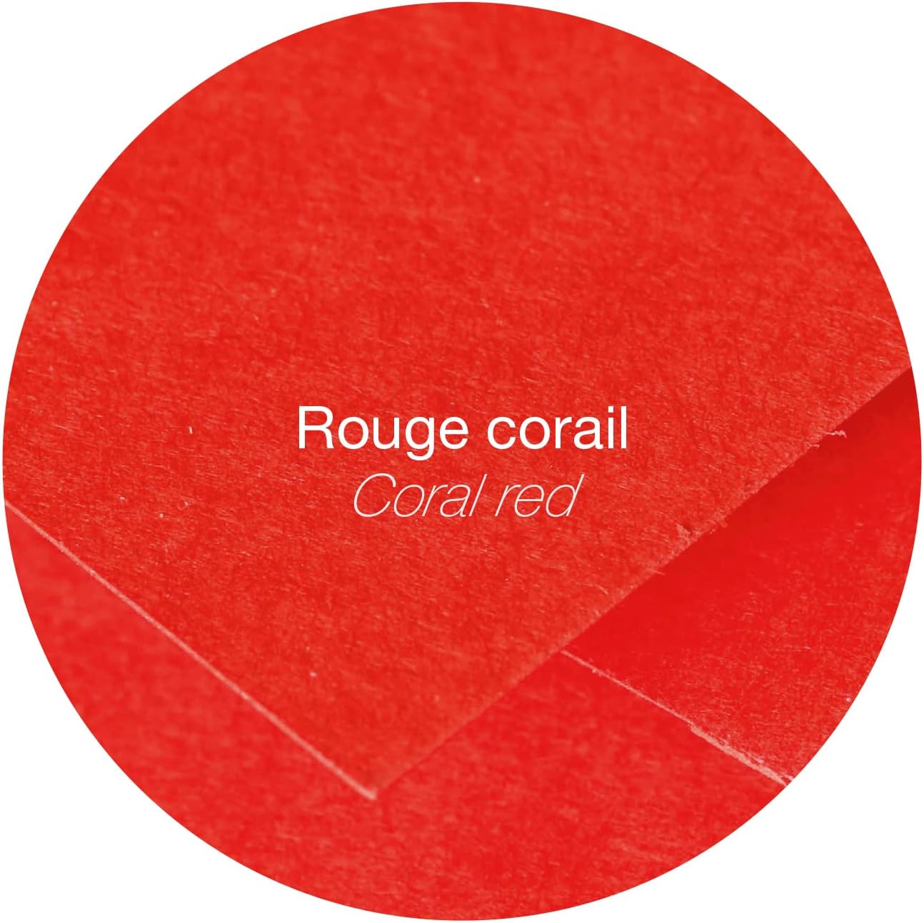 POLLEN Envelopes 120g 140x140mm Coral Red