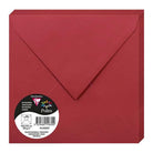 POLLEN Envelopes 120g 165x165mm Intensive Red