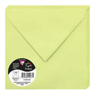 POLLEN Envelopes 120g 165x165mm Leaf Bud Green