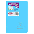 CLAIREFONTAINE Koverbook Neon Stapled Notebook 11x17cm 48s 5x5 Sq Assorted