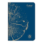 CLAIREFONTAINE Forever Premium Stapled Notebook A5 48s Lined Cobalt Blue