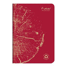 CLAIREFONTAINE Forever Premium Stapled Notebook A5 48s Lined Brick Red