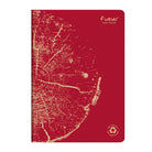 CLAIREFONTAINE Forever Premium Stapled Notebook A4 48s Lined Brick Red