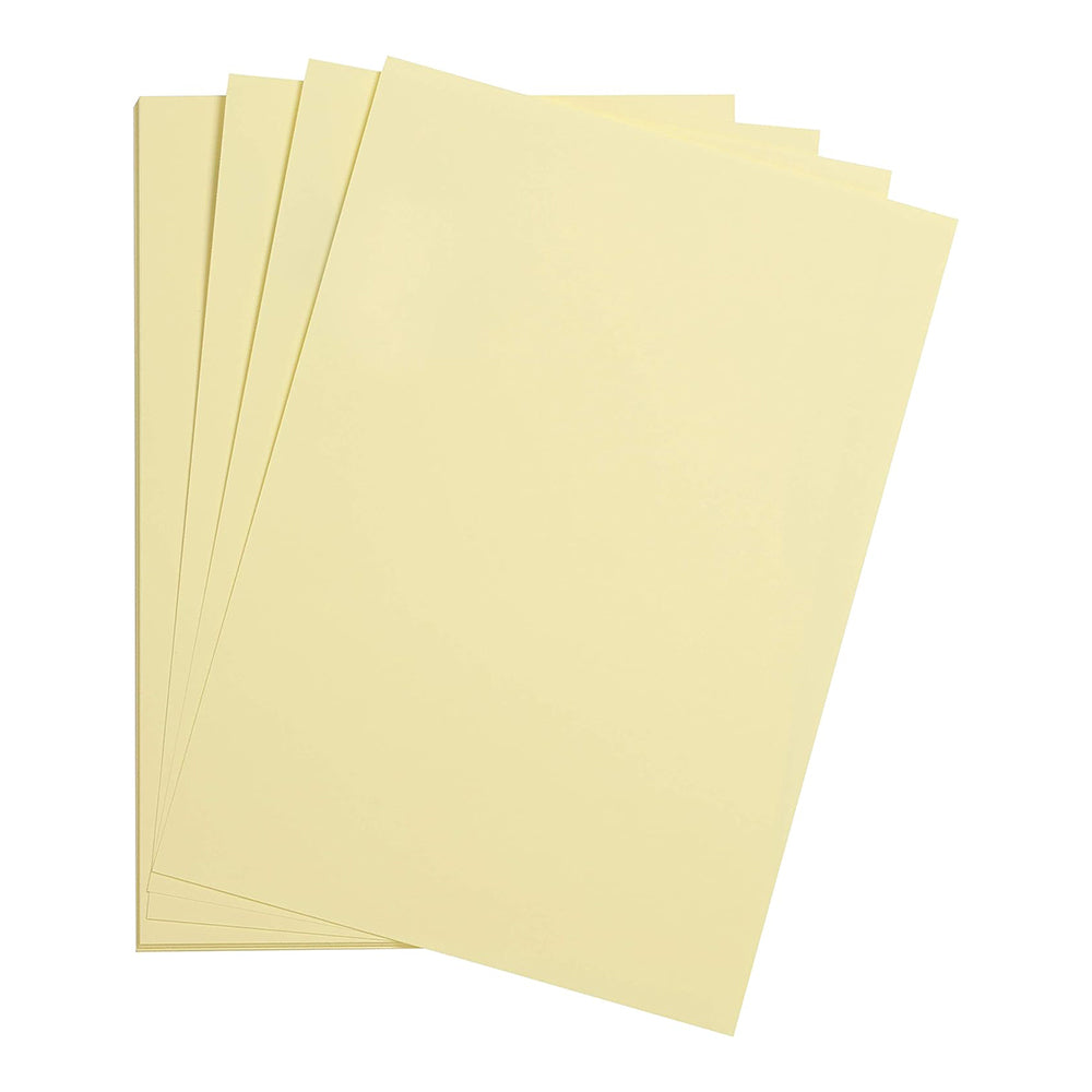 CLAIREFONTAINE Maya Coloured Paper A4 185g 25s Straw Yellow