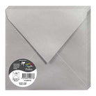 POLLEN Iridescent Envelopes 120g 165x165mm Silver 20s