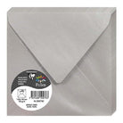 POLLEN Iridescent Envelopes 120g 140x140mm Silver 20s