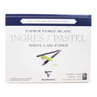 CLAIREFONTAINE Ingres Pastel Pad 24x30cm 130g White