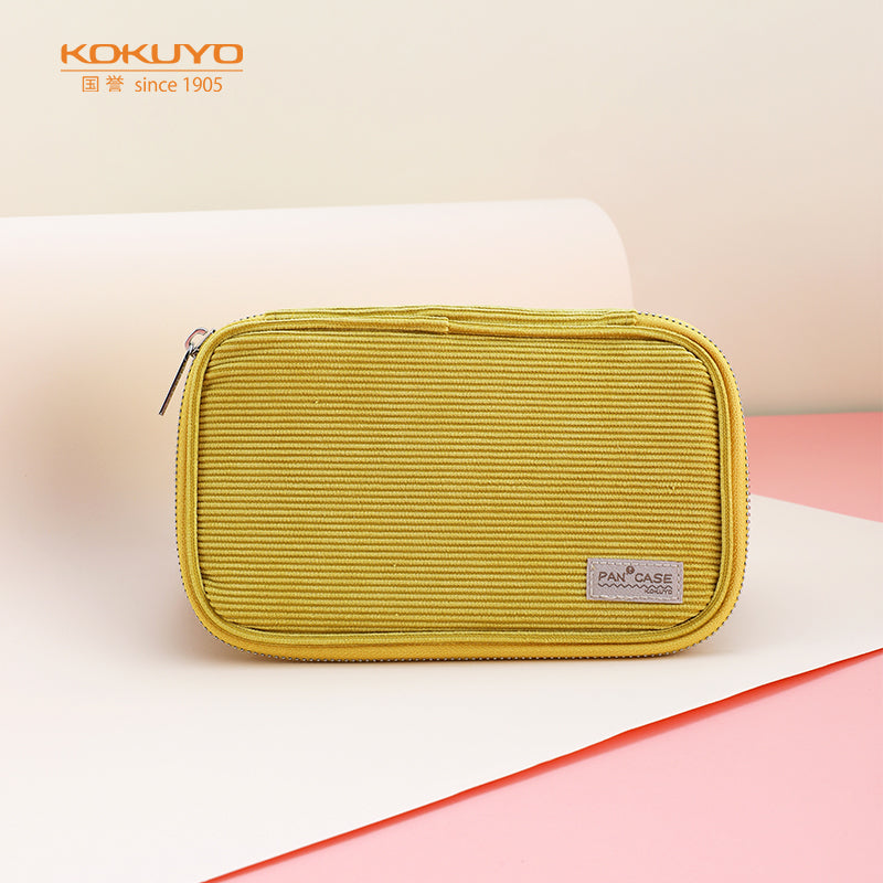 KOKUYO Pan Case PC132 Camel Yellow