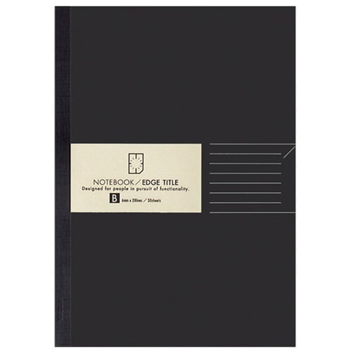 KOKUYO Edge Title Notebook NO-J103B A5 Ruled