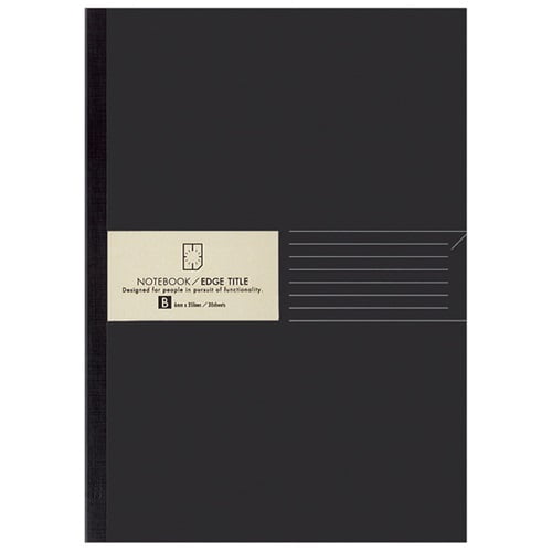 KOKUYO Edge Title Notebook NO-J3B B5 Ruled