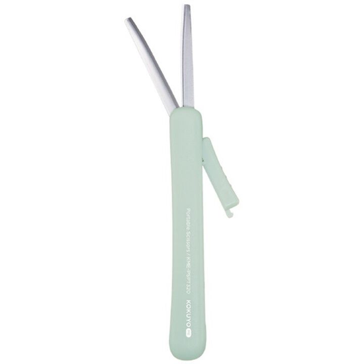 KOKUYO ME Portable Scissors Fragile Mint