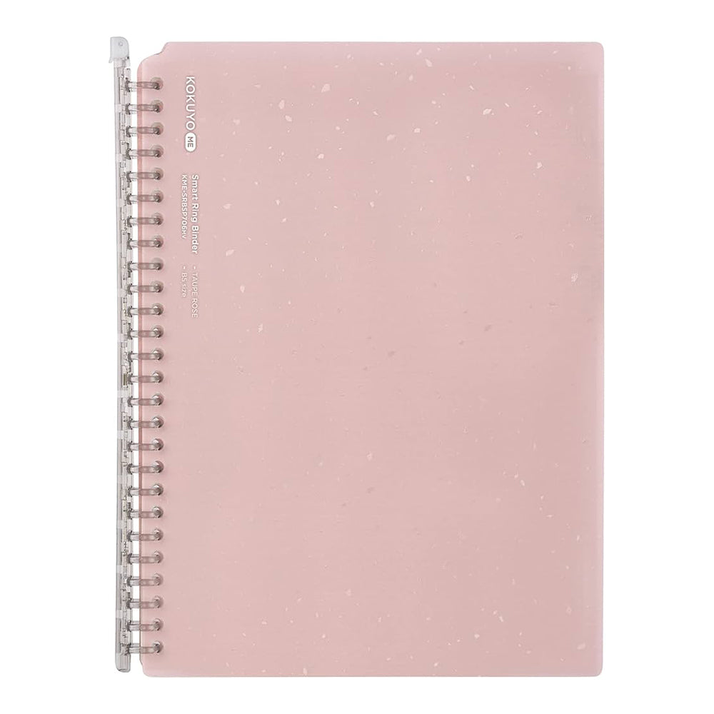 KOKUYO ME Smart Ring Binder Taupe Rose