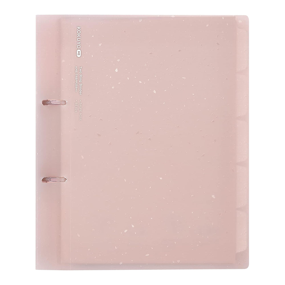 KOKUYO ME Binder Notebook 2-Ring B5 Taupe Rose