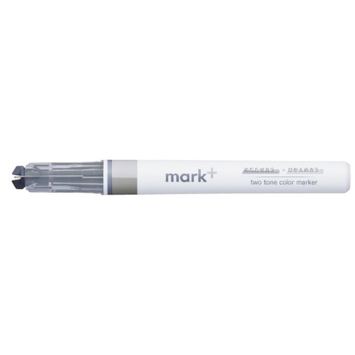 KOKUYO Mark+ 2 tone Color Marker PM-MT100 Mild Gray