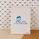 KOKUYO x NORITAKE Binder Notebook B5 10P 8mm Blue